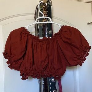 Handmade milkmaid top